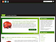 Tablet Screenshot of pompes-direct-le-blog.com